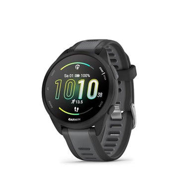 GARMIN Forerunner 165, lightweight GPS smartwatch for running, with AMOLED touchscreen, training recommendations, health data, smart features on sale